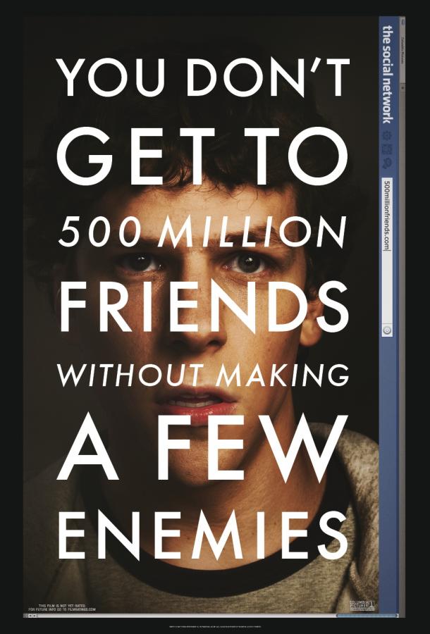 Постер к Социальная сеть (2010)